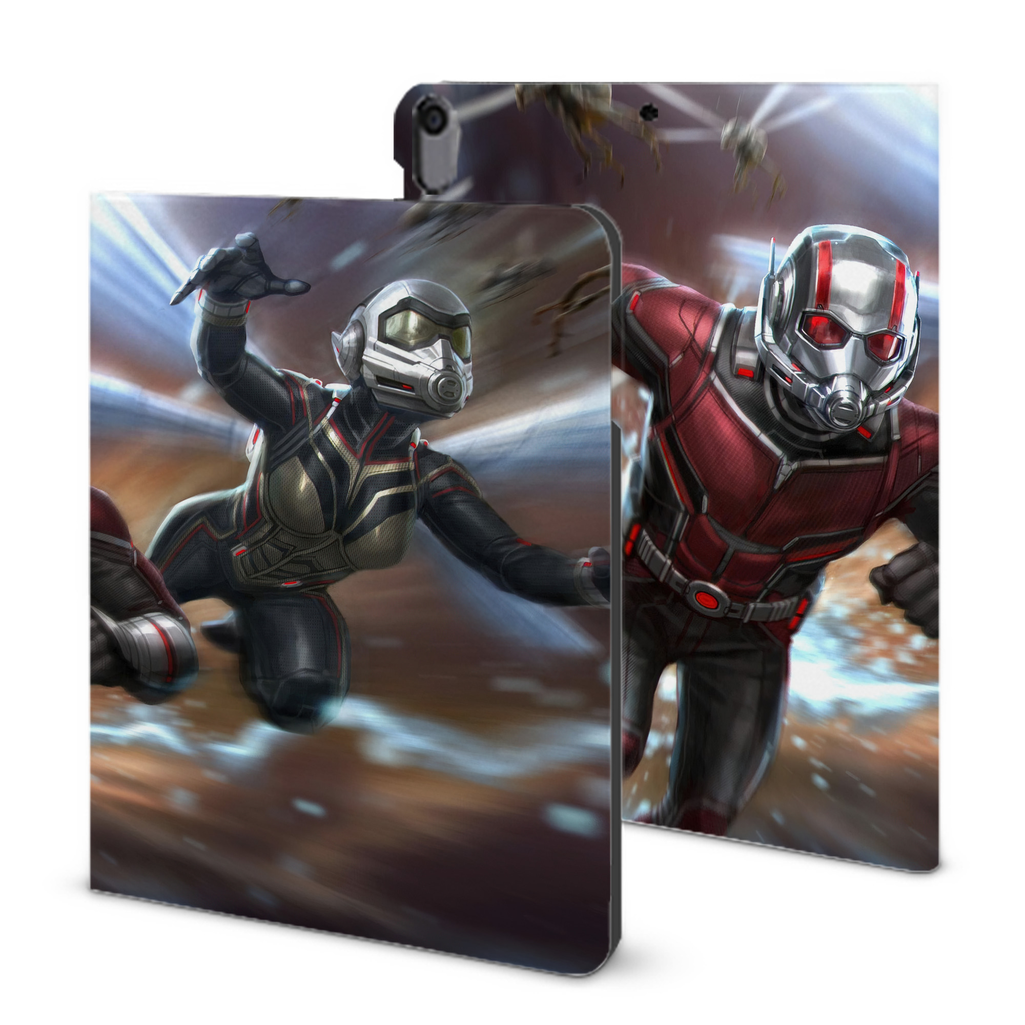 （画像用） アベンジャーズ The Avengers IPad ケース ブック型 PUレザー TPU 耐衝撃 軽量 薄型 ペン収納なし 全面保護 IPad 各モデル対応